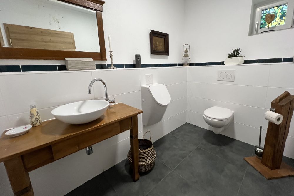 Gästetoilette im Kännele in Mudau-Schloßau